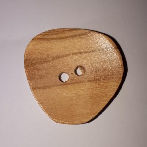 Olive wood button