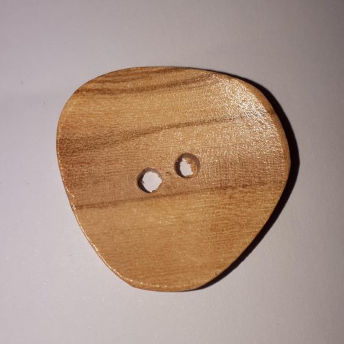 Olive wood button